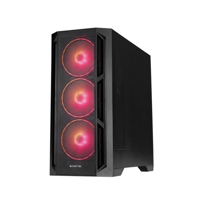 Apex lumo játékszámítógép ház 4 ARGB ventilátorral