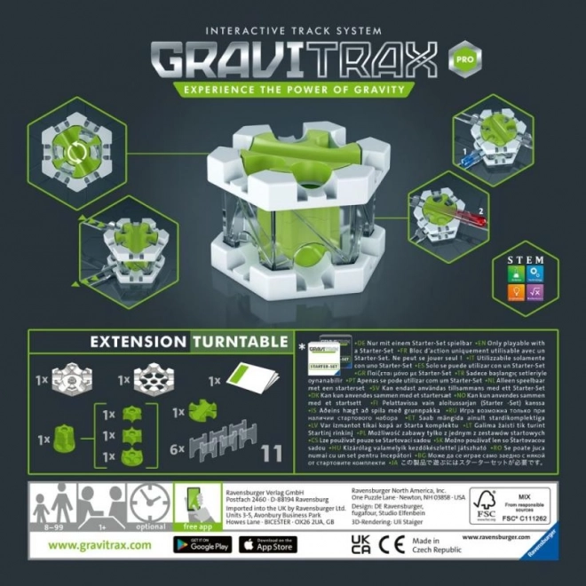 Gravitrax kiegészítő készlet - Obrotnica