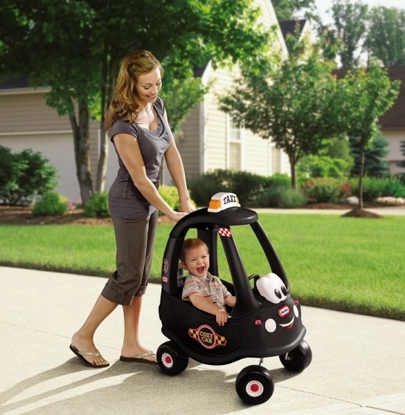 Fekete Taxi Cozy Coupe Járgány – Fekete