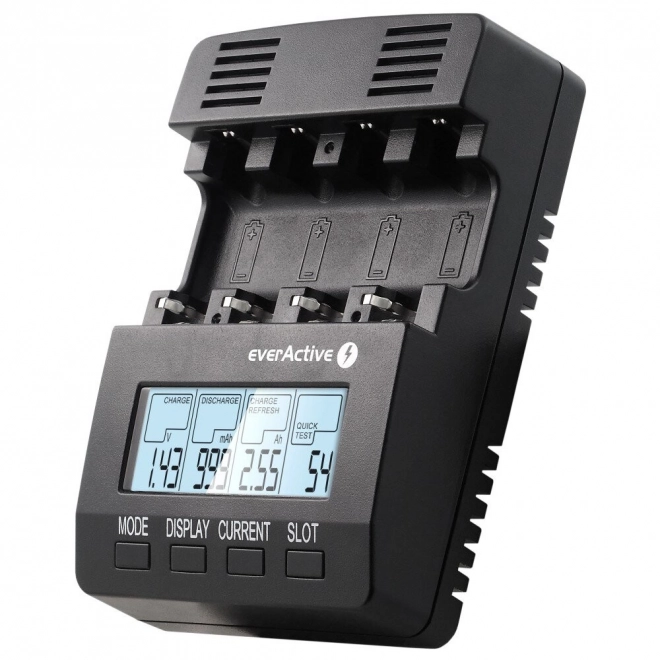 Profi EverActive NC-3000 akkumulátortöltő AAA/AA/C/D típusú elemekhez