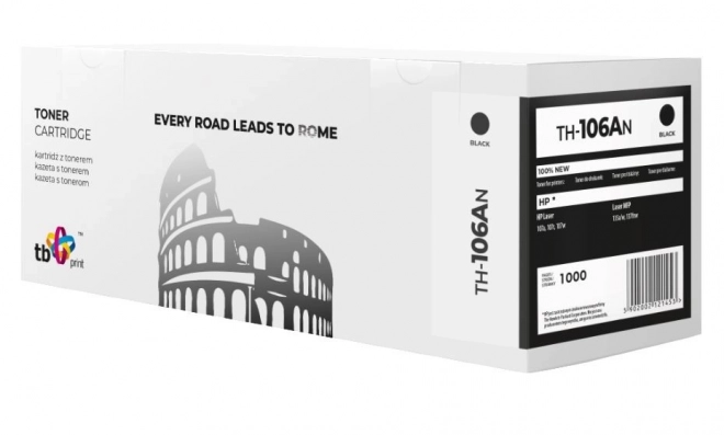Fekete toner HP W1106A helyettesítő
