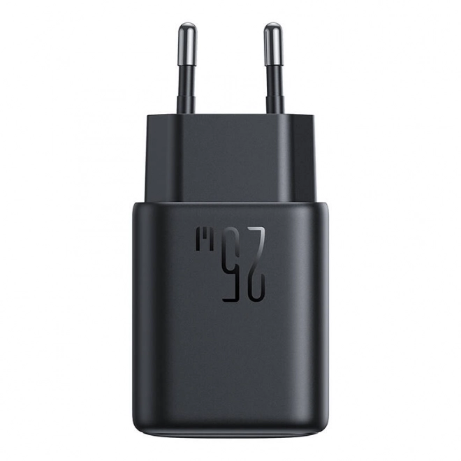 Gyors töltőadapter USB-A és USB-C porttal - Fekete