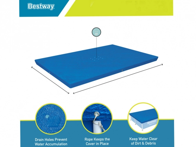 Medencetakaró Bestway 224 x 154 cm