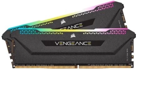 Corsair Vengeance RGB Pro SL 32GB DDR4 RAM fekete