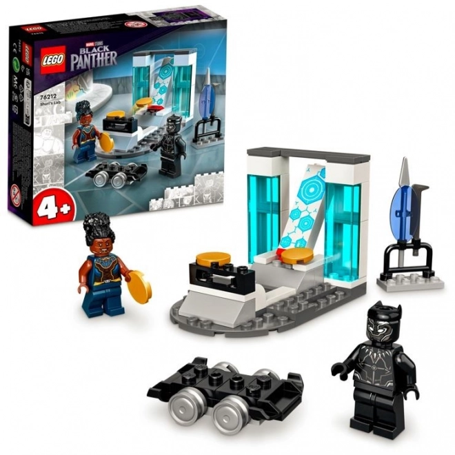 Shuri laboratóriuma LEGO készlet