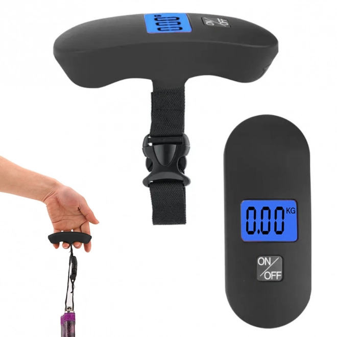 Elektromos poggyászmérleg 40kg-ig