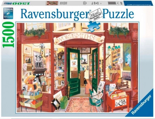 Ravensburger Szókovácsok Könyvesbolt Puzzle 1500 darabos