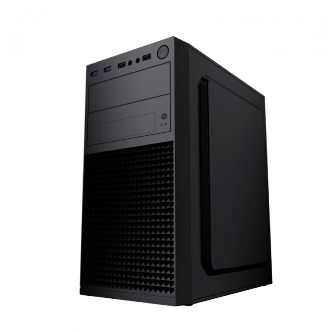 Fornax K300 Micro-ATX fekete számítógép ház