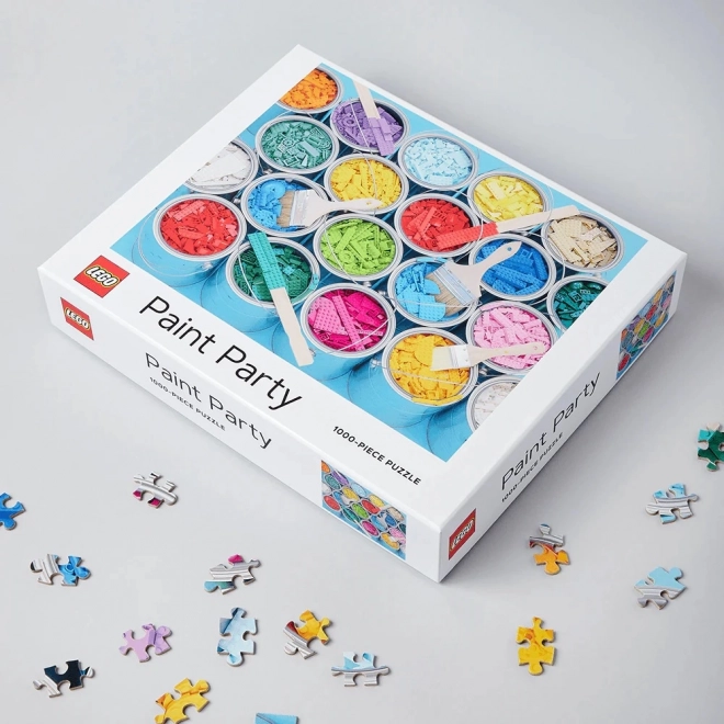 Lego festő party puzzle - 1000 darabos