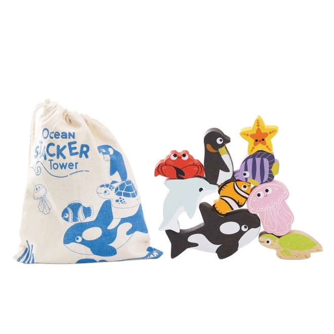 Le Toy Van Petilou óceáni torony játék
