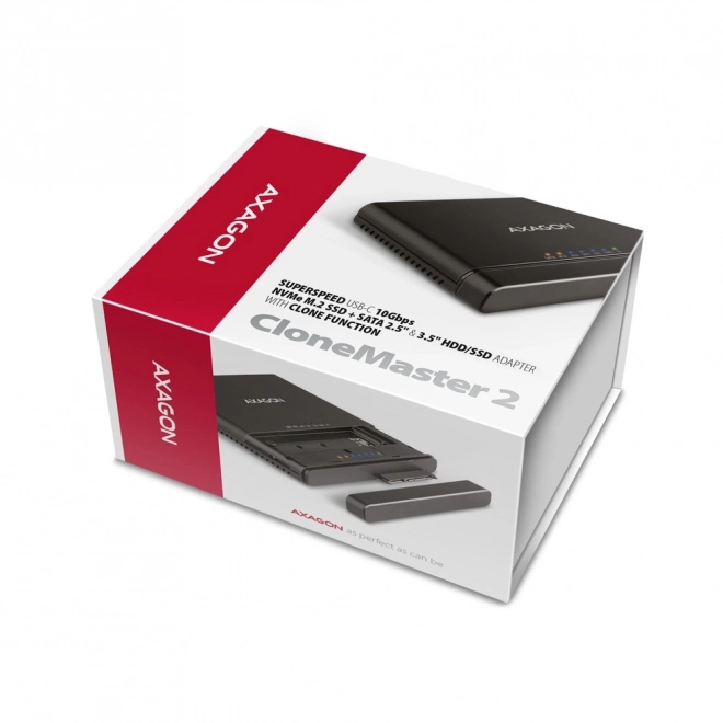 Axagon Clone Master 2 USB-C adapter