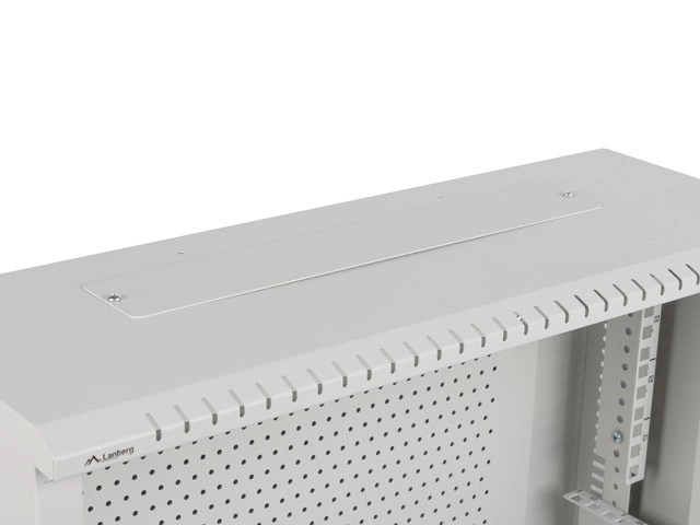 Niskoprofilú Rack Szerverszekrény 19" 4U+3U Szürke