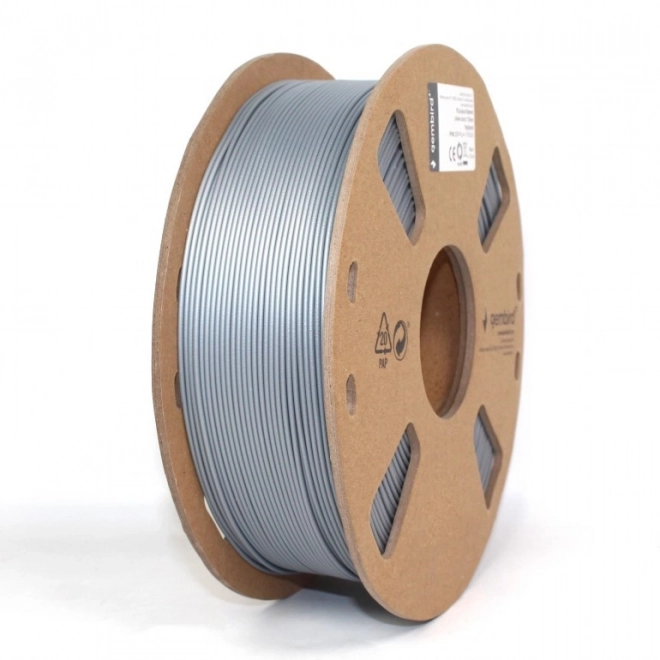 3D nyomtató PLA Plusz filament 1.75 mm - ezüst