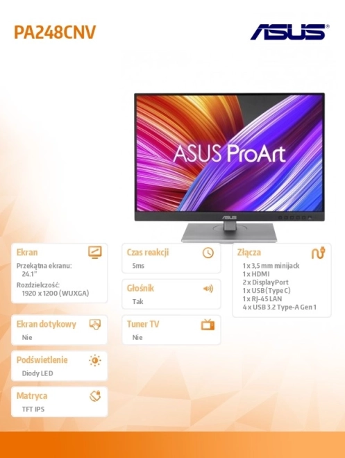 Asus ProArt 24 hüvelykes monitor