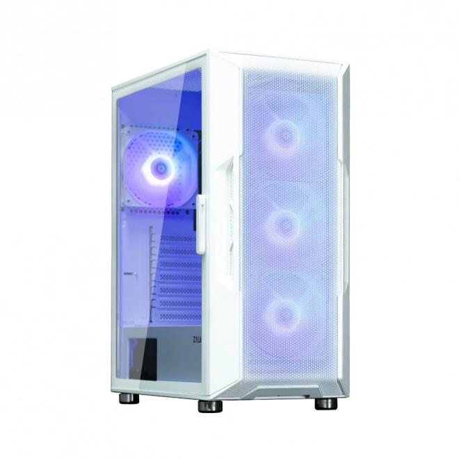 Fehér ARGB Mid Tower ATX ház