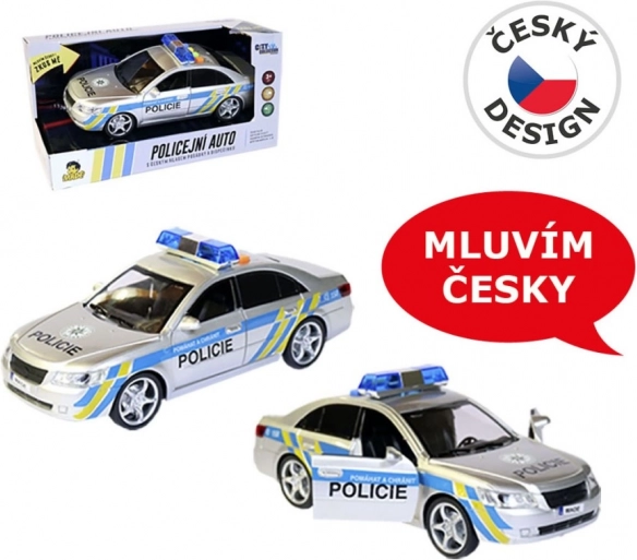 MaDe rendőrautó cseh hanggal 24 cm