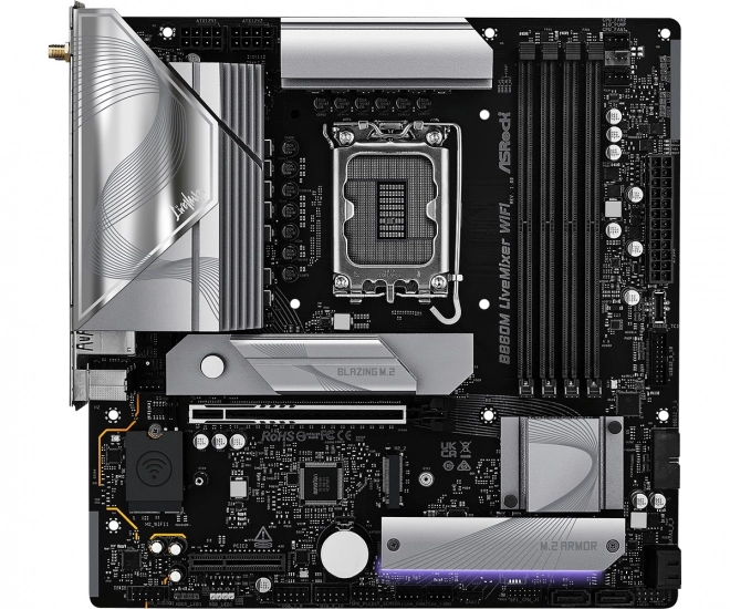 Asrock Livemixer Wifi Micro ATX Alaplap