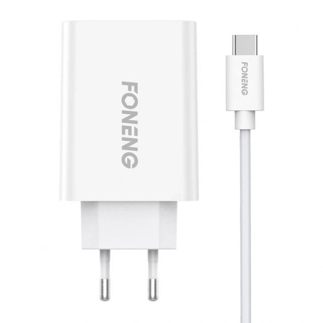 Gyors töltő Foneng USB és USB-C kábel