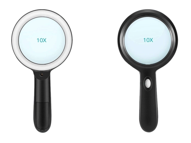 10x nagyító LED világítással