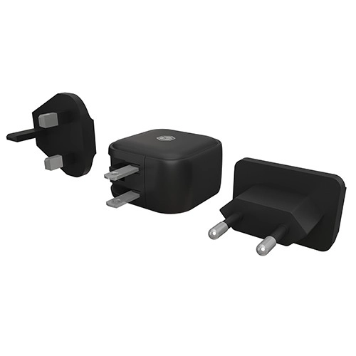 Kétportos USB töltő 38W Type-C és Type-A