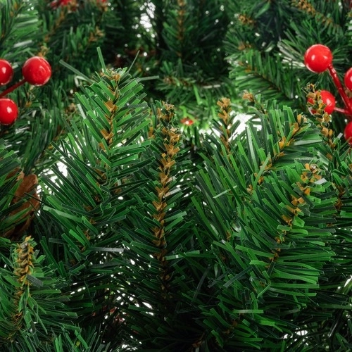 Díszítő karácsonyi koszorú ajtóra