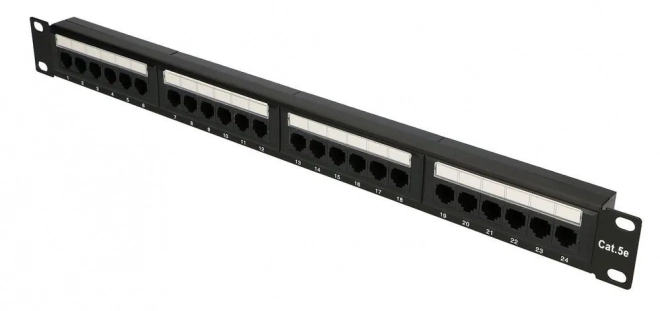 Extralink CAT5E UTP patchpanel 24 port