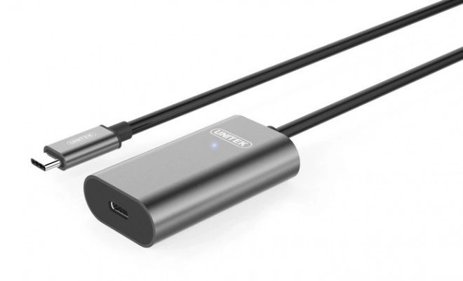 Unitek usb-c aktív hosszabbító kábel 5m