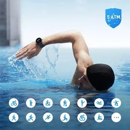 Maimo Watch R okosóra GPS Kapcsolattal Android és iOS számára