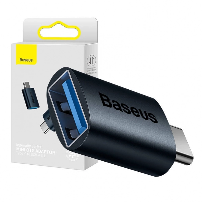 Baseus Ingenuity USB-C - USB-A adapter (kék)