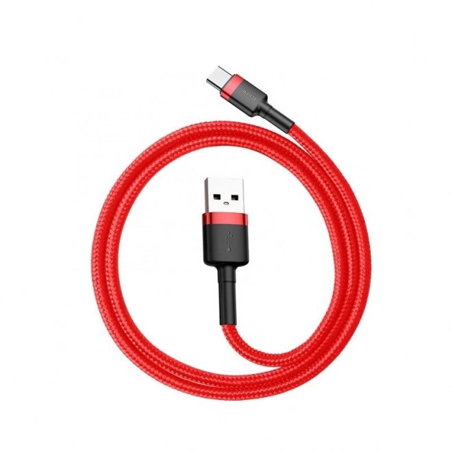 Baseus Cafule USB-C kábel 3m - Piros