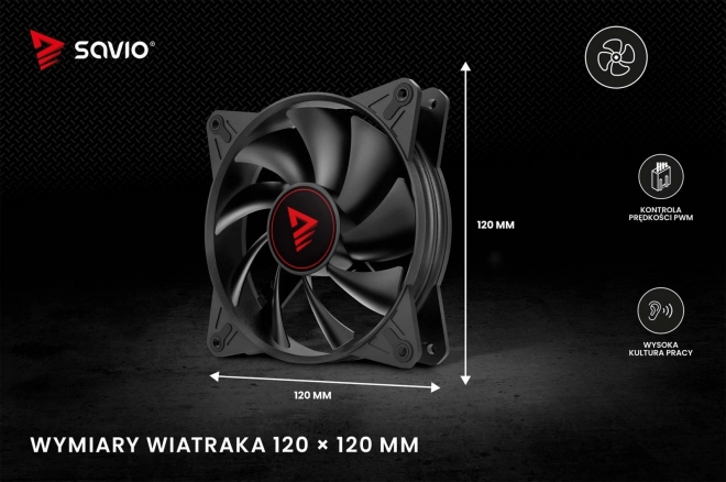 BLADE X1 120mm 4-pin PWM ventilátor