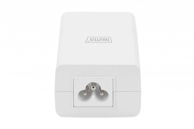 PoE+ Aktív Adapter 52V 30W Gigabit, Fehér