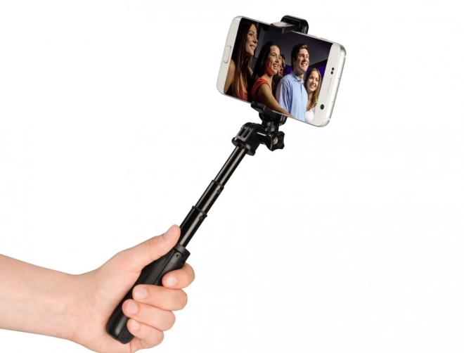 Mini statív okostelefonokhoz 20 cm fekete