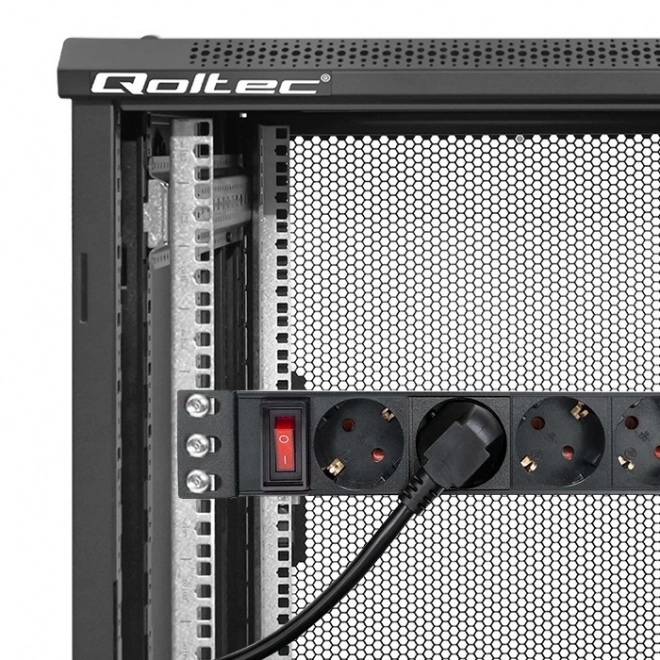 PDU elosztó rack szekrényekhez 10" | 1U | 16A | 4xSchuko | 1.8m