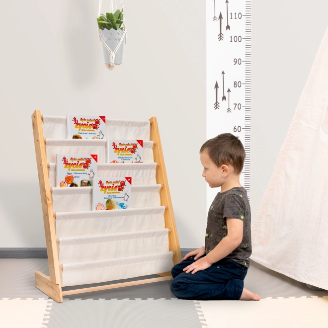 Gyerek könyvespolc állvány 79cm