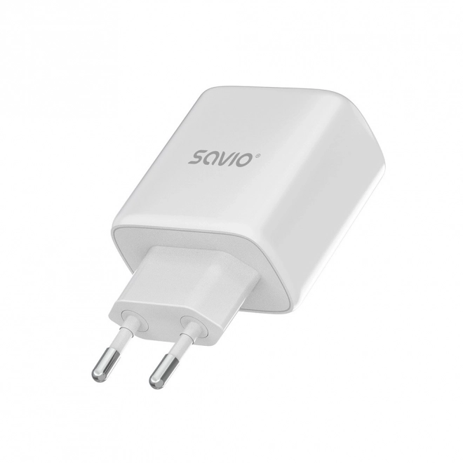 Gyors Töltő Power Delivery 3.0 30W Fehér Kábel