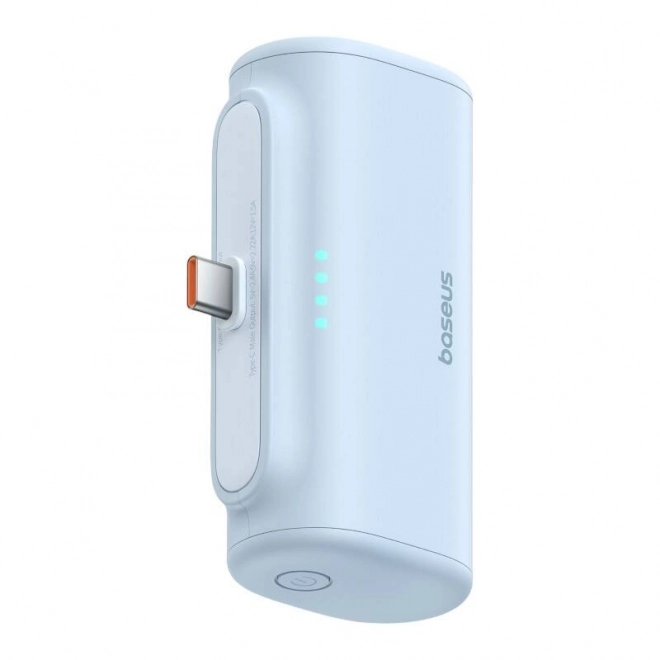Baseus kompakt USB-C powerbank 5000 mAh, 20W kék