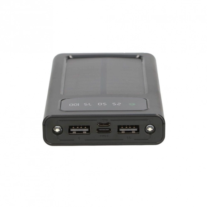 Extralink napelemes power bank 10000 mAh fekete