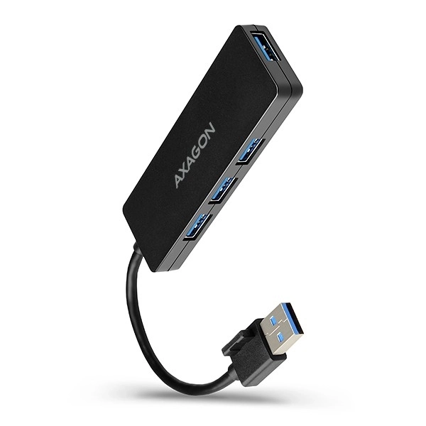 Négyszámos AXAGON USB Hub vezetékes csatlakozással