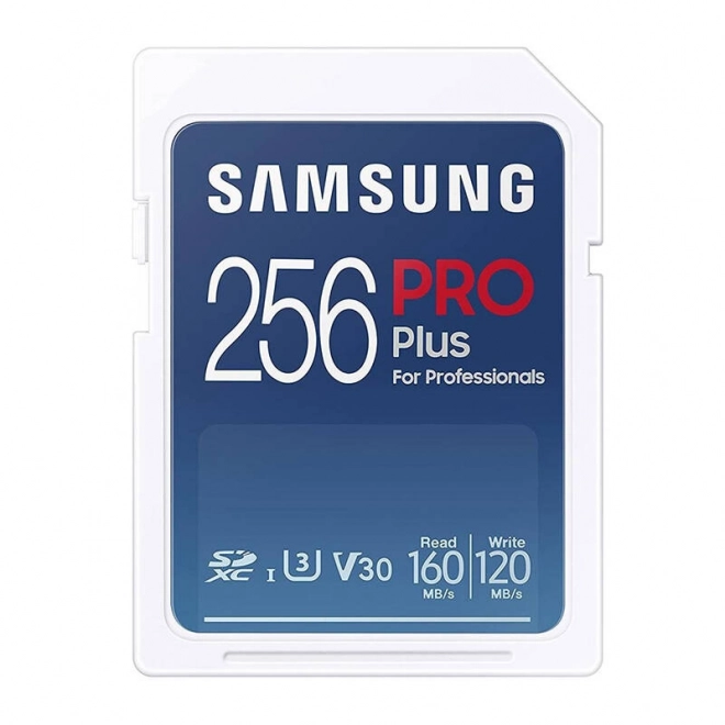 Samsung pro plus 256gb sd memória kártya olvasóval