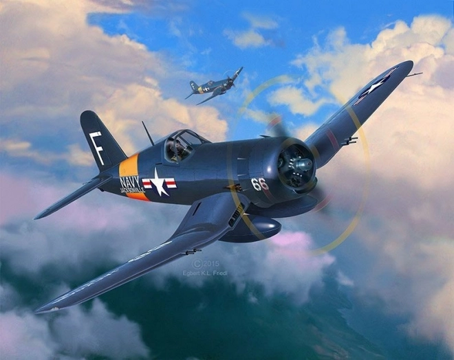 Revell Vought F4U-4 Corsair Modell Készlet