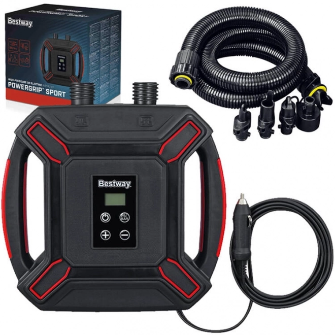 Elektromos magasnyomású pumpa 4 adapterrel