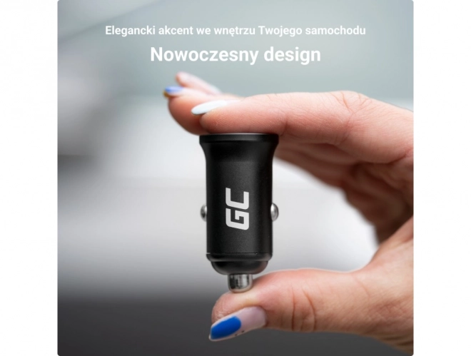 Autós töltő Green Cell PowerRide Nano 36W