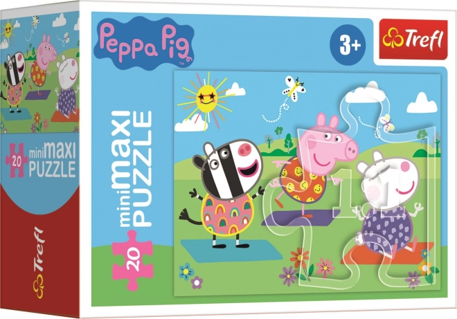 Minipuzzle Peppa malac 20 darabos