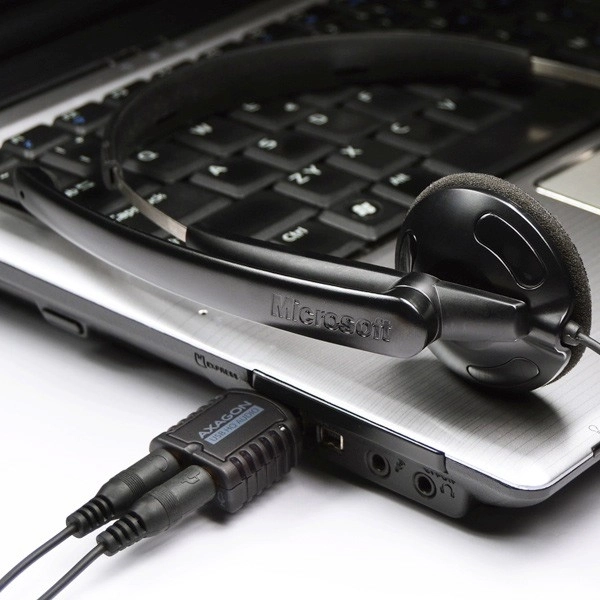 Külső USB hangkártya USB 2.0 MINI 96kHz/24-bit sztereóval