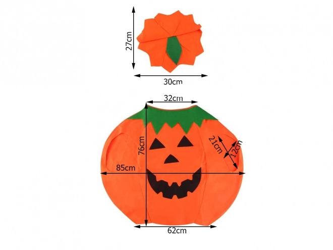 Halloween tök jelmez