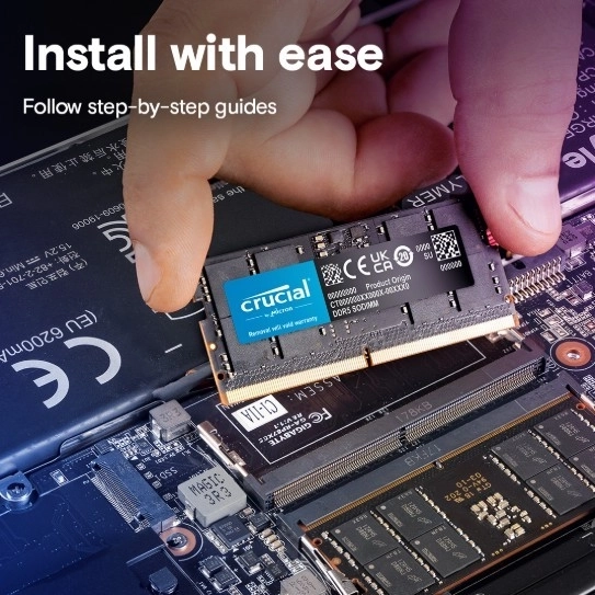 Crucial DDR5 SODIMM 16GB 5600MHz memória