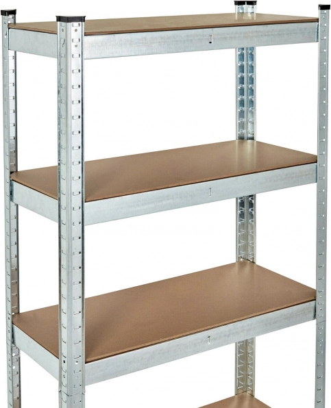 Fém tároló állvány 180x90x30 cm, 5 polc, teherbírás 875 kg ModernHome