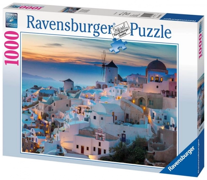 Puzzle Est Santorini-ban 1000 db Ravensburger