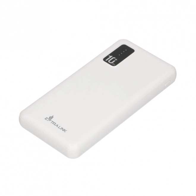 Extralink powerbank 10000 mAh fehér